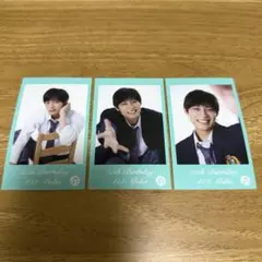 超特急 アロハ 25th 生誕 ミニフォト 3枚セット