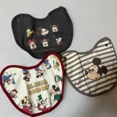 新品未使用Disney Baby ミッキーマウス 取替スタイ3枚セット