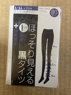 KIREI no HIMITSU 110デニール タイツ L-LL 2足組のサムネイル