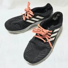 adidas AQ0589 ブラック/オレンジ スニーカー