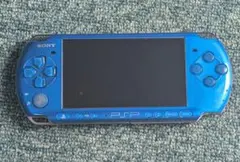 PSP-3000 本体 メモリースティック(4GB) ACアダプター ポーチ 付