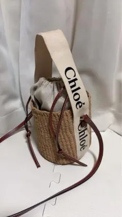 美品】Chloe クロエ WOODY スモールバスケット レザー 巾着 - メルカリ