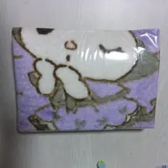 クロミ　ひざ掛け　マイヤー　サンリオ ブランケット 70×100cm