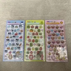 ボンボンドロップシール　たまごっち　3枚セット　みみっち　くちぱっち　めめっち