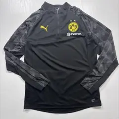 PUMA ドルトムント ハーフジップ ジャージ L - メルカリ