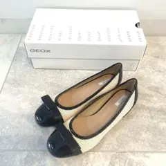 未使用 Geox J Hideaki Girl I バレエ フラットシューズ 未使用 Geox J Hideaki Girl I バレエ フラットシューズ