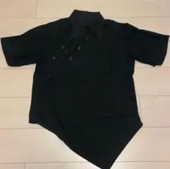 asymmetry design shirt変形デザイン 半袖シャツsullenのサムネイル