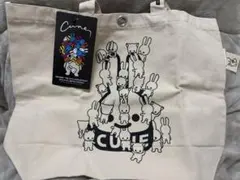 CUNE 24th プリントトートバッグ 群衆のサムネイル