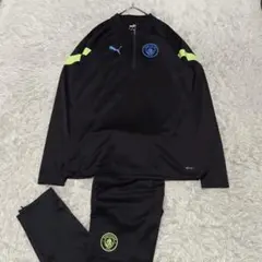 上下 マンチェスターシティ 18-19 トレーニングウェア