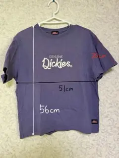 Dickies 半袖 Tシャツ パープル 刺繍ロゴのサムネイル