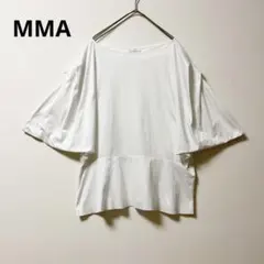 MMA カットソー　レディース　トップス　変形　白　エムエムアタッチメントのサムネイル