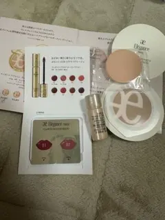 Elegance クラルテルージュビジュー01 02 ファンデ　トライアルセット