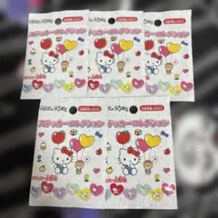 ❤︎ サンリオ キティちゃん ステッカーコレクション シール 5枚セット ❤︎