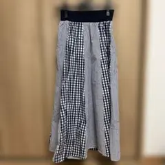 SCOT Clubチェック柄 フレアスカート M