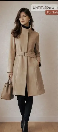 【年末セール 】 untitled ウールコート