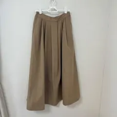 AMERICAN HOLICアメホリ　ベージュ タック入り ロングスカート