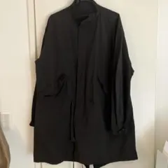UNUSED ブラック モッズコート
