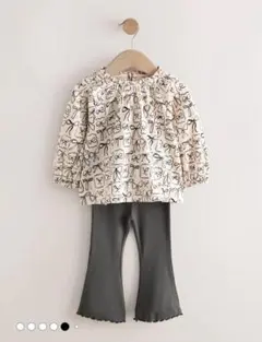 新品❣️ネクスト　リボンプリント　セットアップ　104