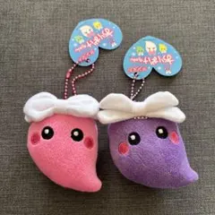 ほっぺちゃん　おばけちゃん　マスコット　キーホルダー　2個セット　サン宝石
