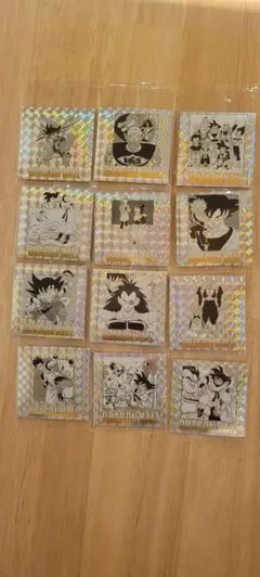 ドラゴンボール 40周年記念 シールウエハース2 第一巻　孫悟空他　12枚