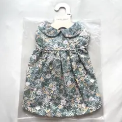 LAURA ASHLEY 犬用 襟付きワンピース グリーン DMのサムネイル