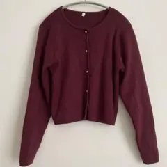 coca 金ボタンニットカーディガン