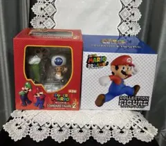スーパーマリオ3Dランドコレクション　マリオ　フィギュア　ルイージ＆あおキノピオ
