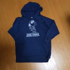 スヌーピー JOE COOL パーカー ネイビー