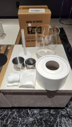 バイオエタノール 暖炉　卓上エタノール暖炉 本物の炎 キャンプストーブ 新品