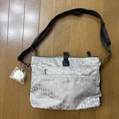美品✨カナナプロジェクト 　カナナモノグラム 　ショルダーバッグ　シルバーグレーのサムネイル