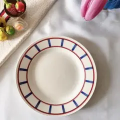 Astier de Villatte プレート 皿 トリコロール 20.5cm - メルカリ