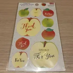 りんごの香り付き シール