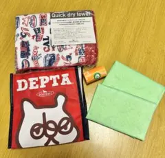 DOG DEPT クイックドライタオル＆バッグセット