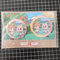 ラブライブサンシャイン&ゆるキャン　バッジ＆ステッカー　高海千歌　各務原なでしこ