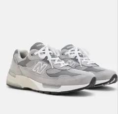New Balance 992 グレー スニーカー