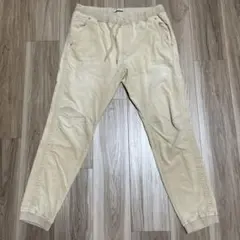 BAYFLOW ベイフロー コーデュロイ ジョガーパンツ　Lサイズ　ベージュ