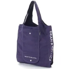 DEAN＆DELUCA♪京都限定　折りたたみ　エコバッグ　パープル