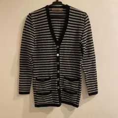 美品◎ピンクハウス　ボーダーニット　カーディガン　pink house