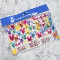 新品未使用　ミッキー　風船　ディズニーランド　巾着　3枚セット　ディズニー