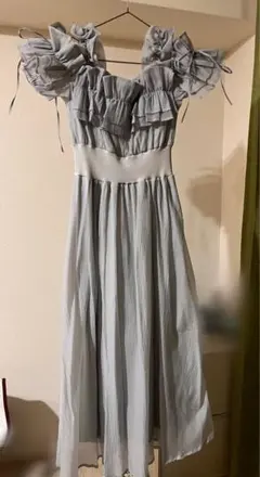 GRL グレイル フリルオフショルコルセットワンピース[mb1584]