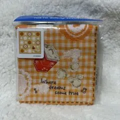 ディズニー　ポップコーン柄　ミニタオル