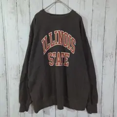 LOWRYS FARM　ロゴトレーナー　スウェット　裏起毛　Ｆ　オーバーサイズ