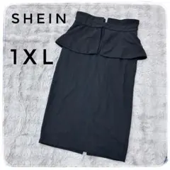 LL 2XL SHEIN レディース 黒　ロングスカート　タイト　シーインのサムネイル