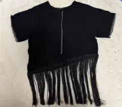 JEANASIS フリンジTシャツ