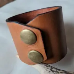 【本革】極太レザーブレスレット