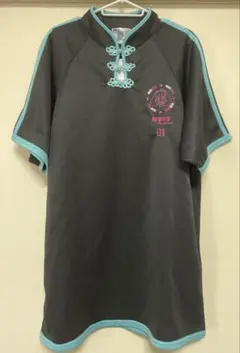 初音ミク シナモロール コラボ 半袖 プルオーバー 黒 M