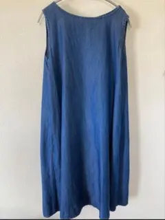 【美品】アーバンリサーチドアーズ　テンセルデニムワンピース