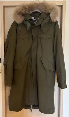 ☆3way☆LACOSTE モッズコート ボア ライナー単独使用可 オリーブ ☆3way☆LACOSTE モッズコート ボア ライナー単独使用可 オリーブ