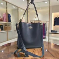 ✨未使用級 美品 COACH モリー バケットバッグ 2WAY ブラック