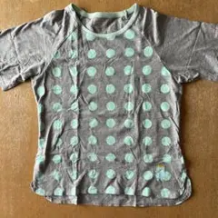 laundry box monster 水玉 半袖Tシャツ